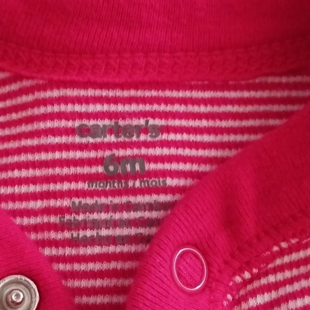 CARTER'S Candy Cane Striped Pajamas
